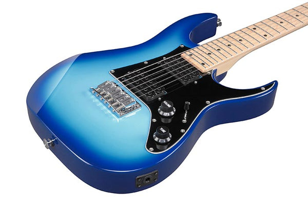 Ibanez GRGM21M Mikro 3/4-Size Electric Guitar Blue Burst