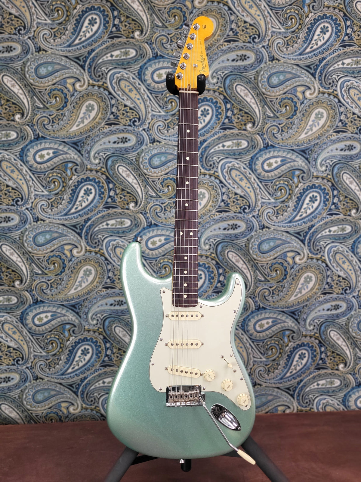 Fender American Professional II Partscaster Stratocaster Mystic Surf Green w/Case