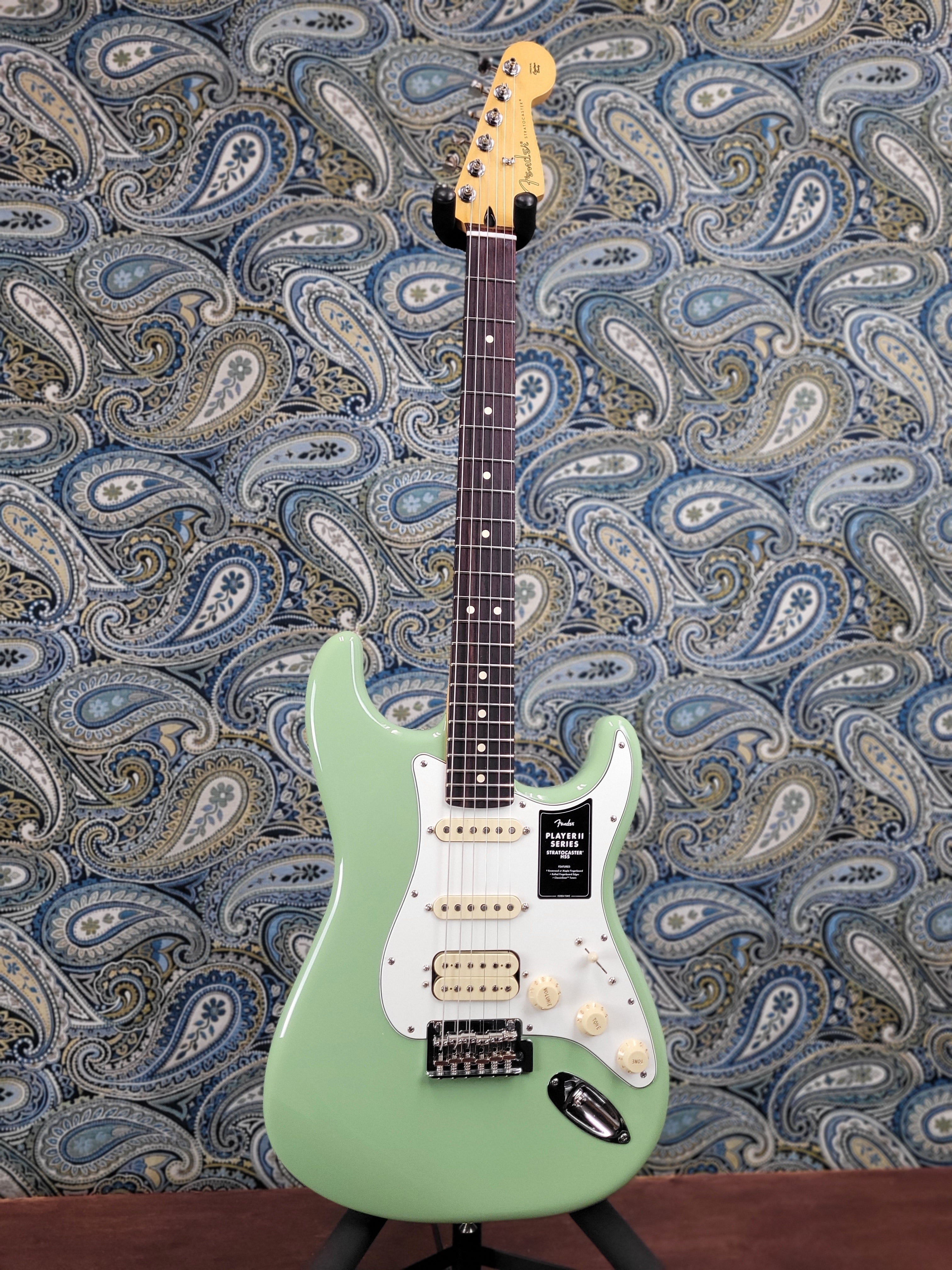 Fender Player II Stratocaster HSS Electric Guitar Birch Green with Rosewood Fingerboard