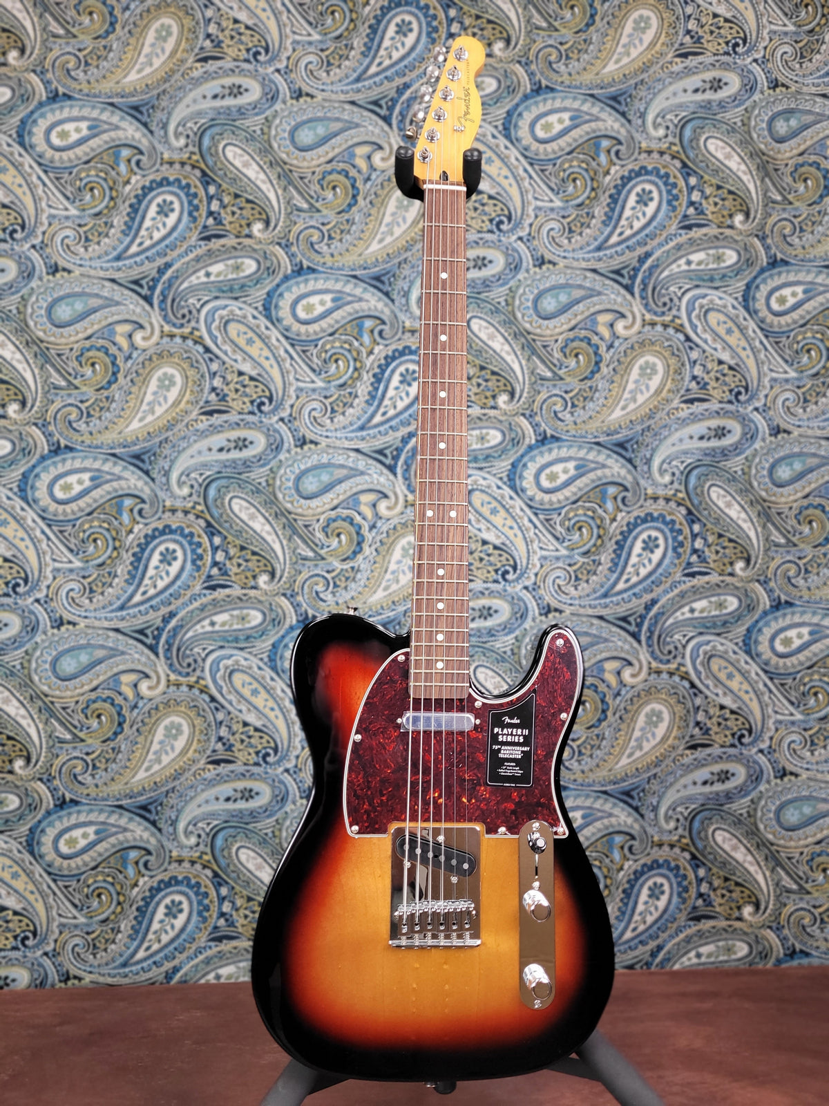 Fender 75th Anniversary Player II Baritone Telecaster 3-Color Sunburst