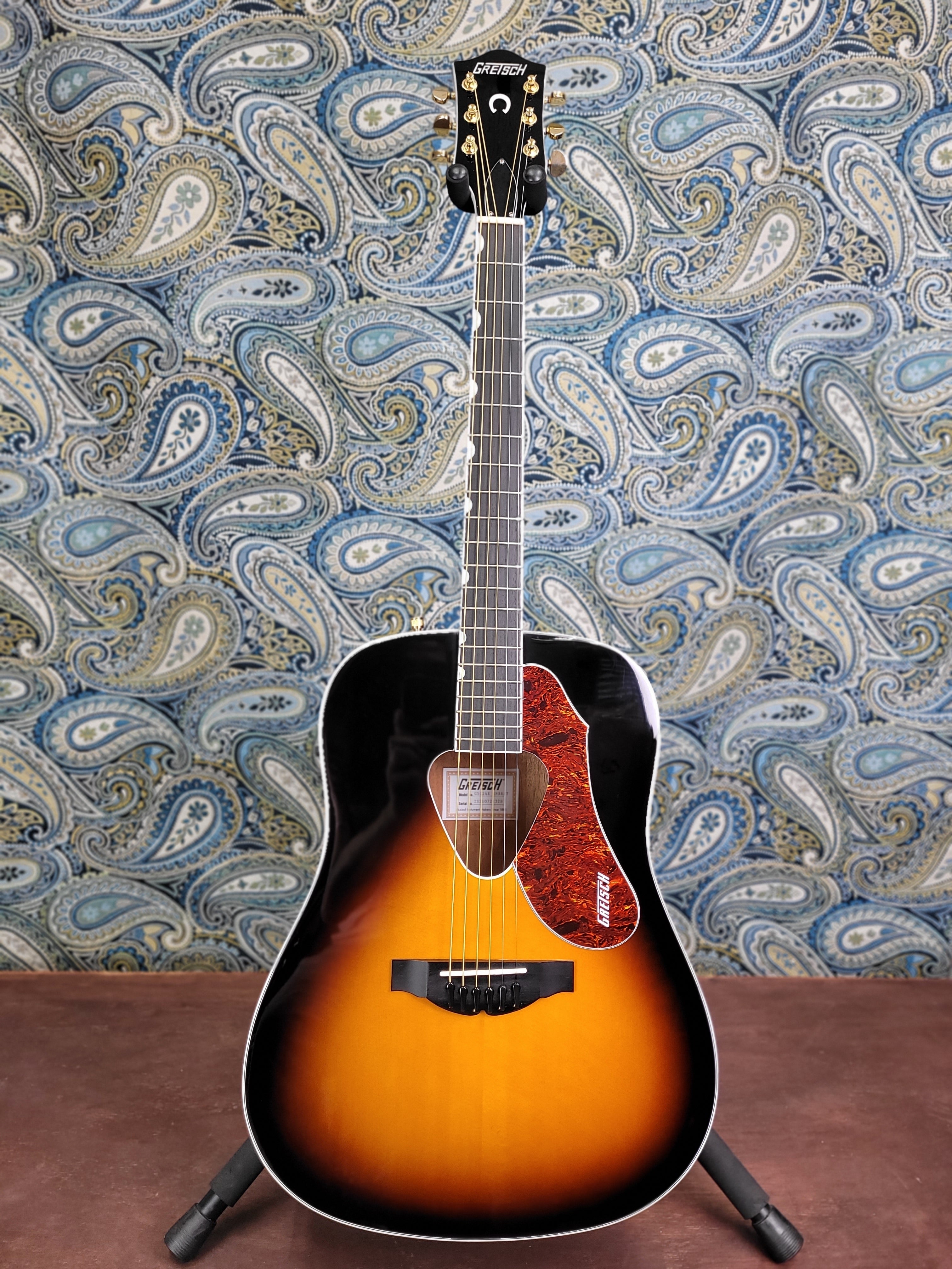 Used Gretsch G5024E Rancher Sunburst w/Case