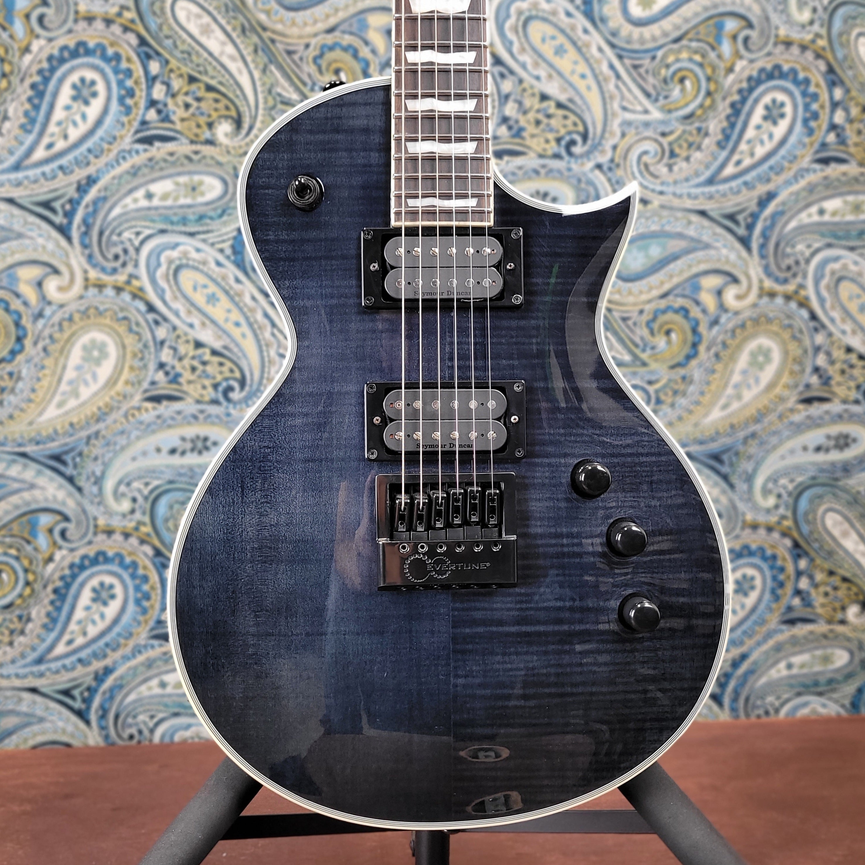 Used LTD EC-1000 ET See-Thru Black with Gig Bag