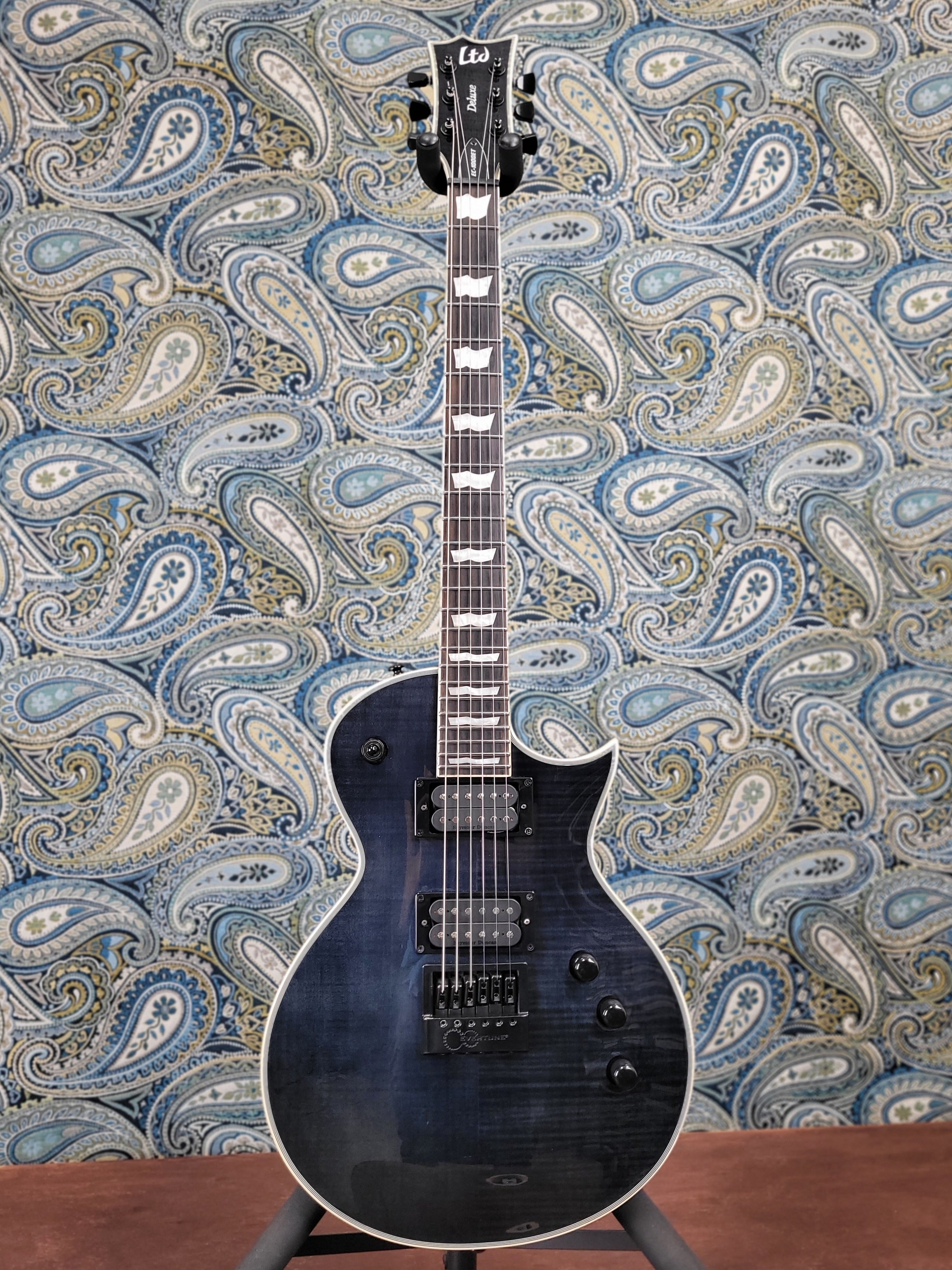 Used LTD EC-1000 ET See-Thru Black with Gig Bag