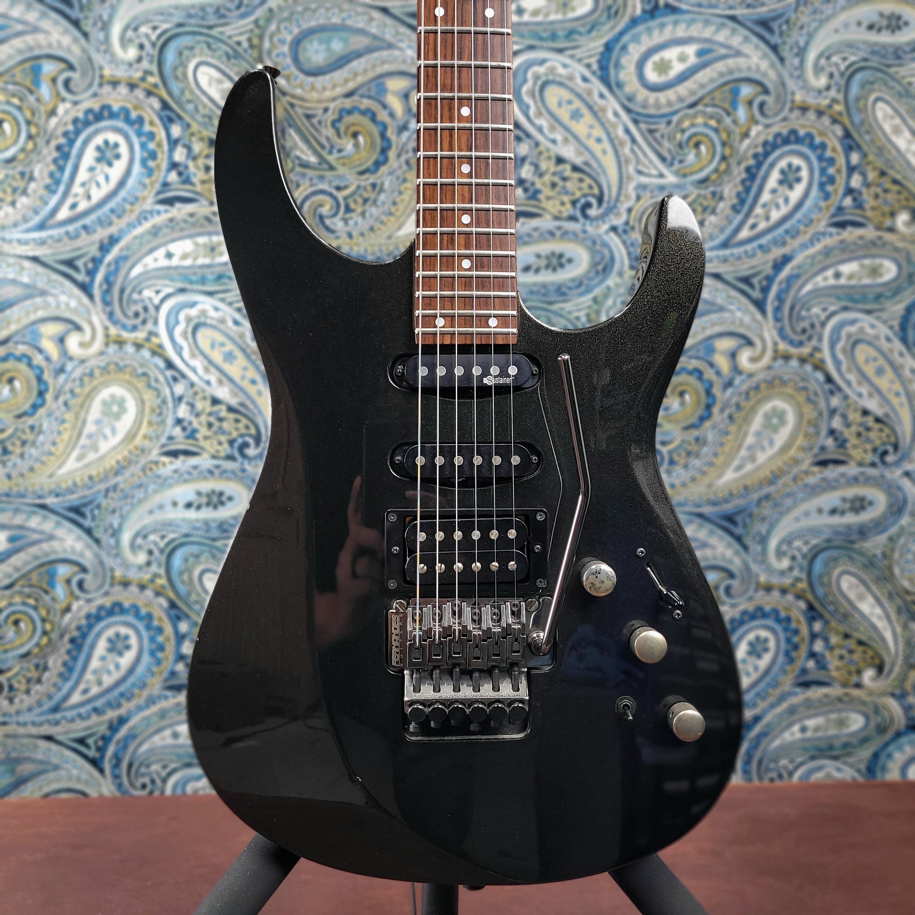 Used Fernandes Sustain Black MIJ