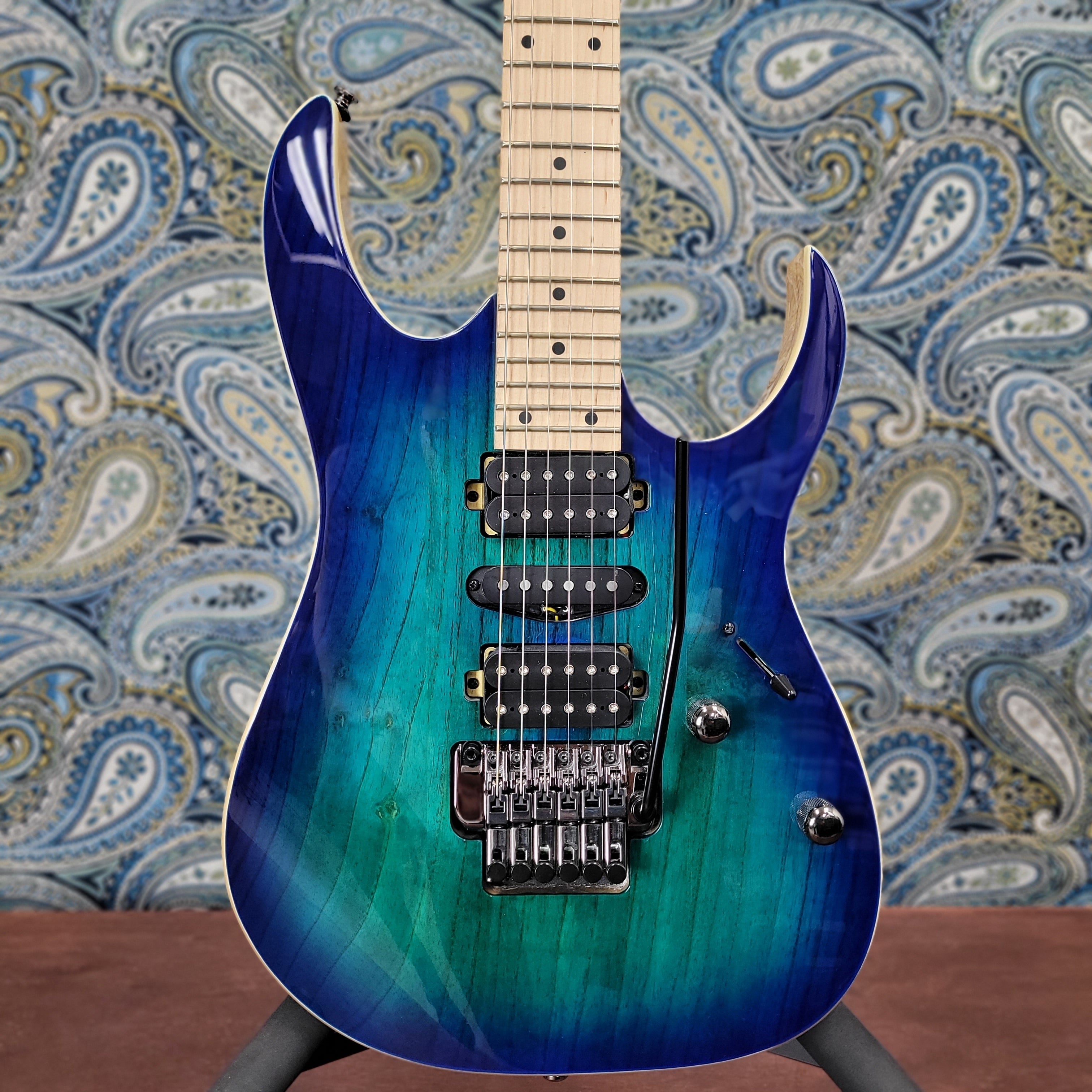 Used Ibanez RG470AHMBMT Blue Moon Burst