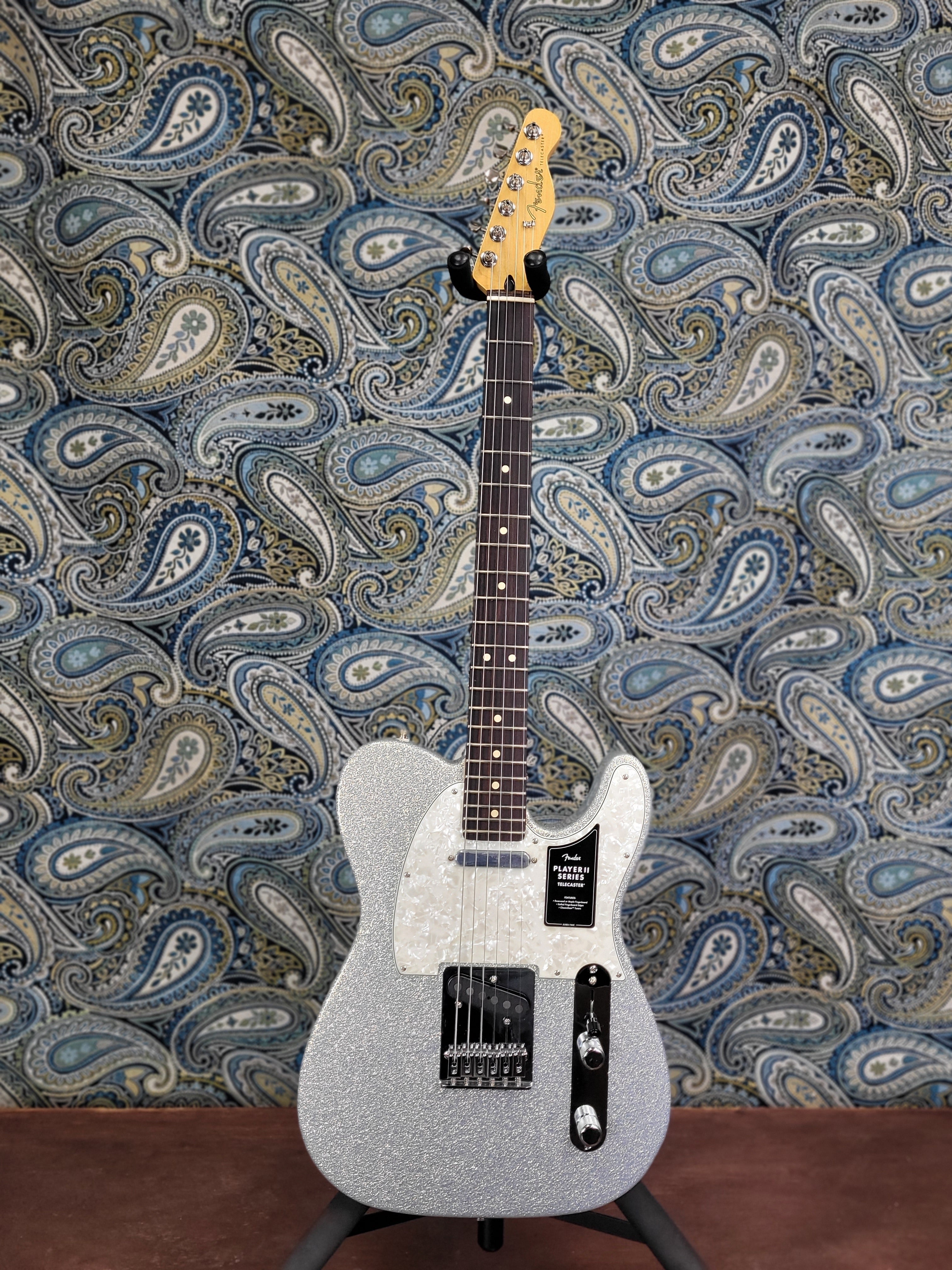 Fender 75th Anniversary Player Series II Telecaster Diamond Dust Sparkle w/ Gig Bag