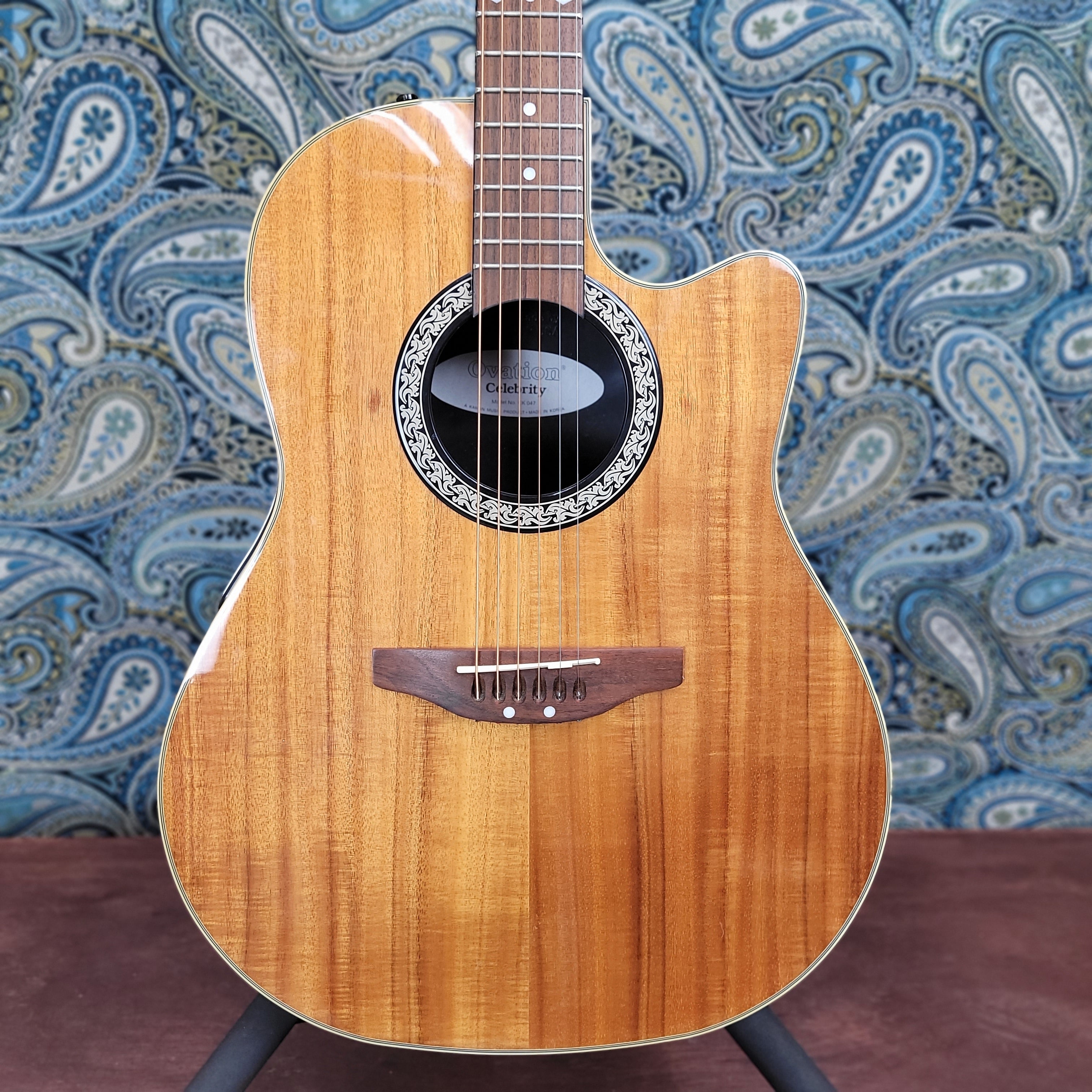 Used Ovation Celebrity Ck047 w/ Hard Case