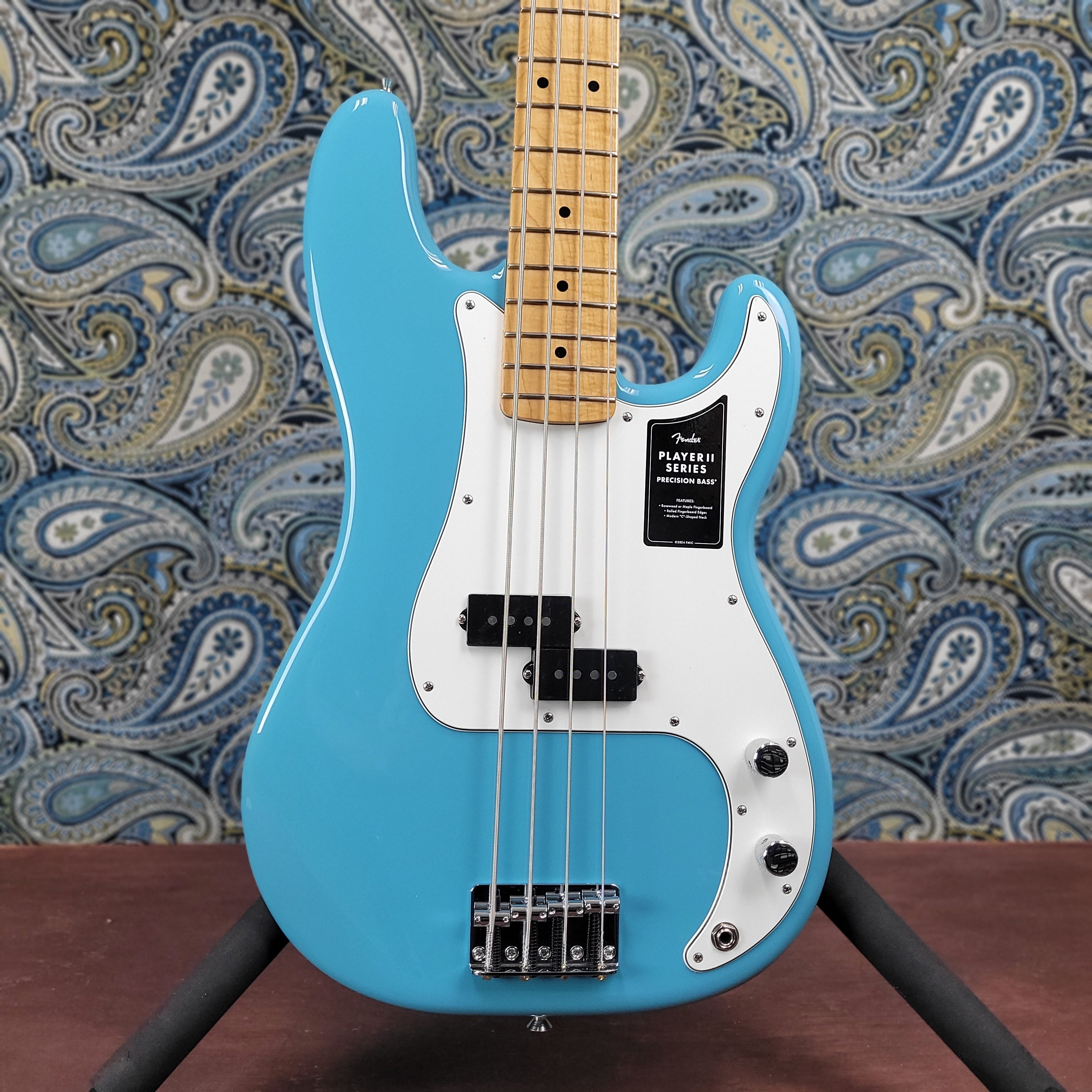 Fender Player Series II Precision Bass Aquatone Blue