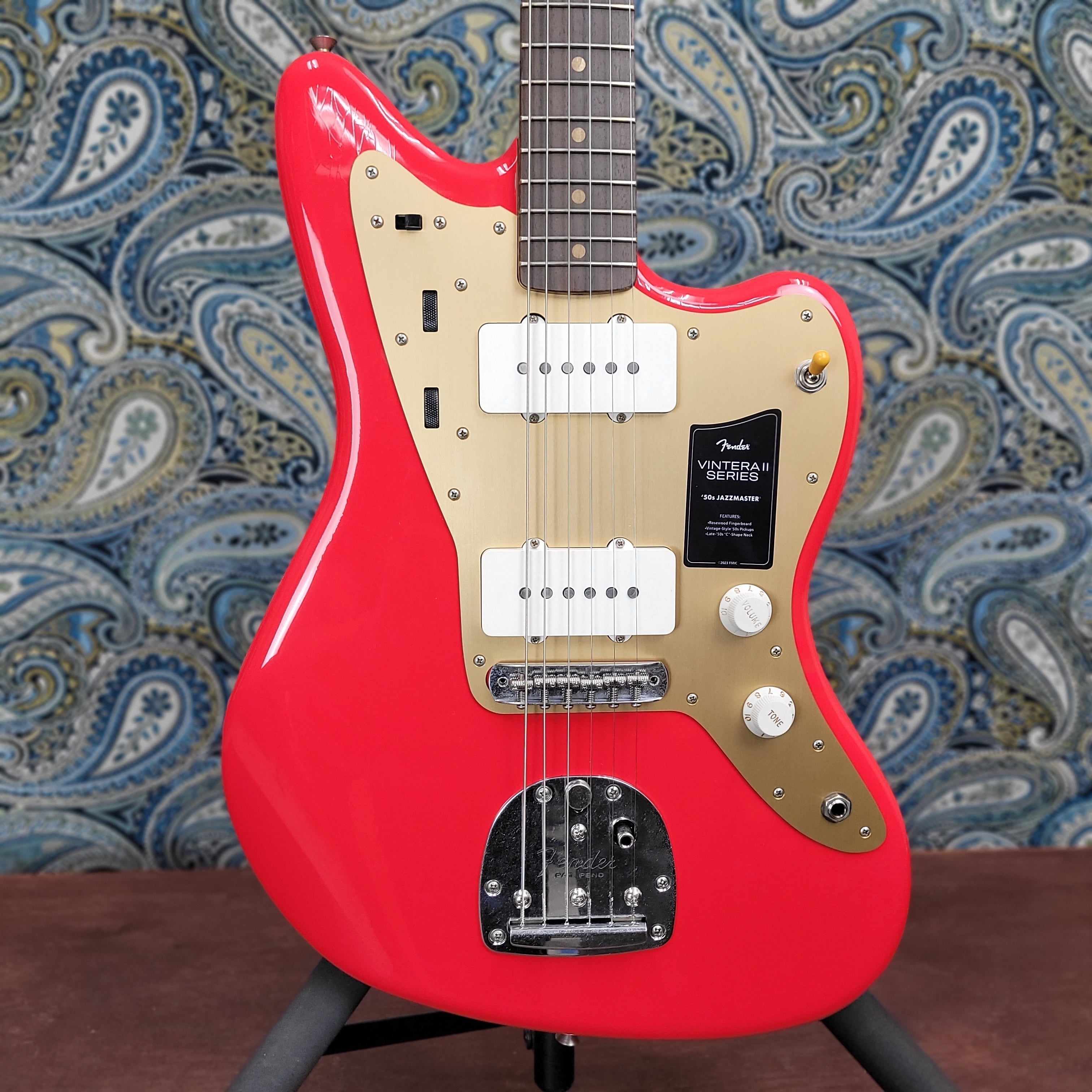 Fender Vintera II Road Worn '50s Jazzmaster Fiesta Red