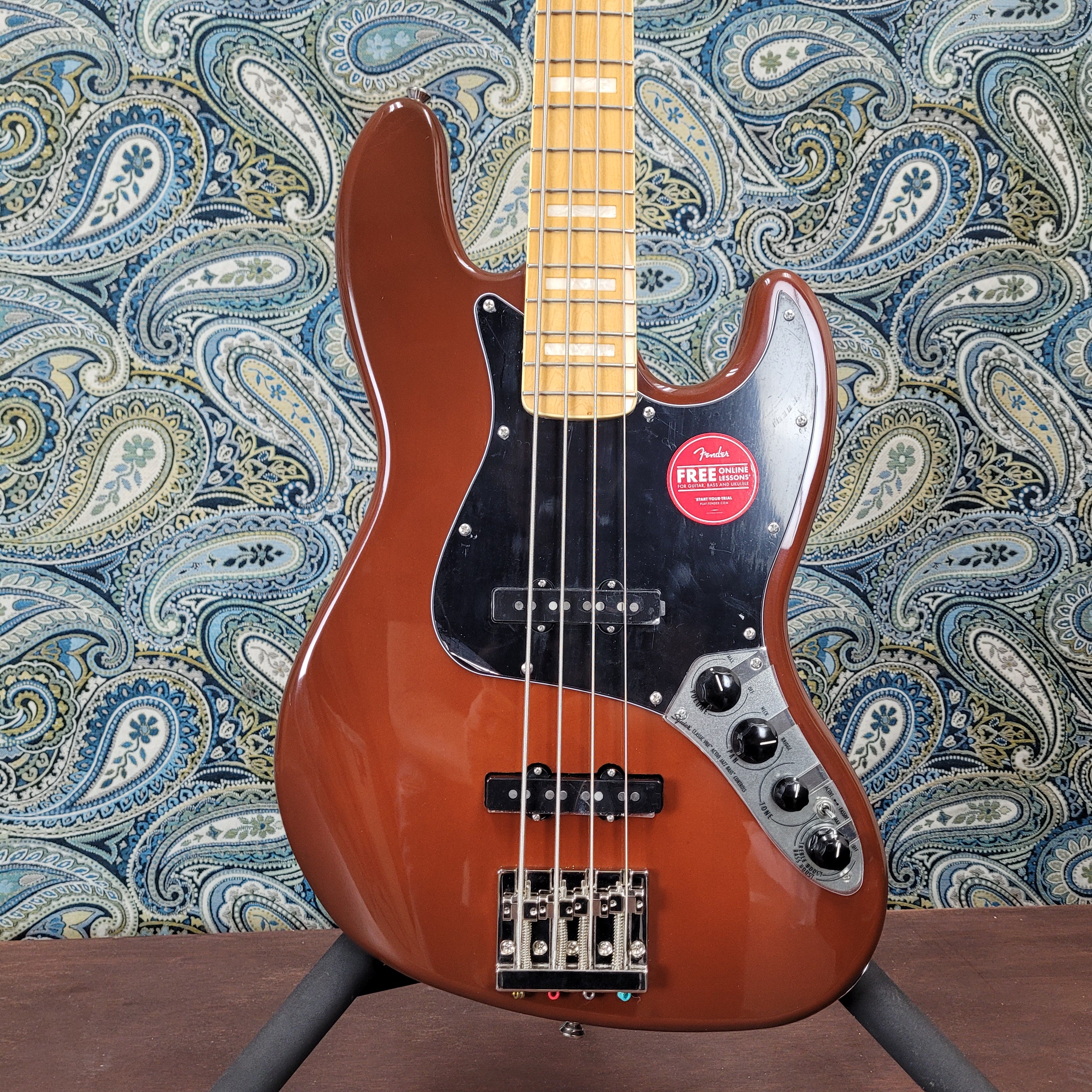 Squier Classic Vibe Active '70s Jazz Bass Mocha