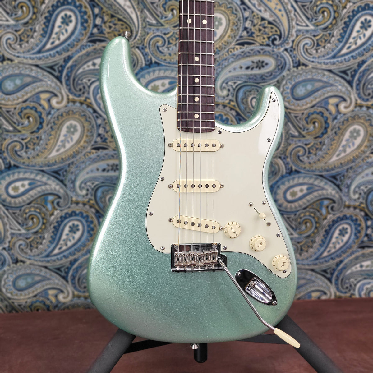 Fender American Professional II Partscaster Stratocaster Mystic Surf Green w/Case
