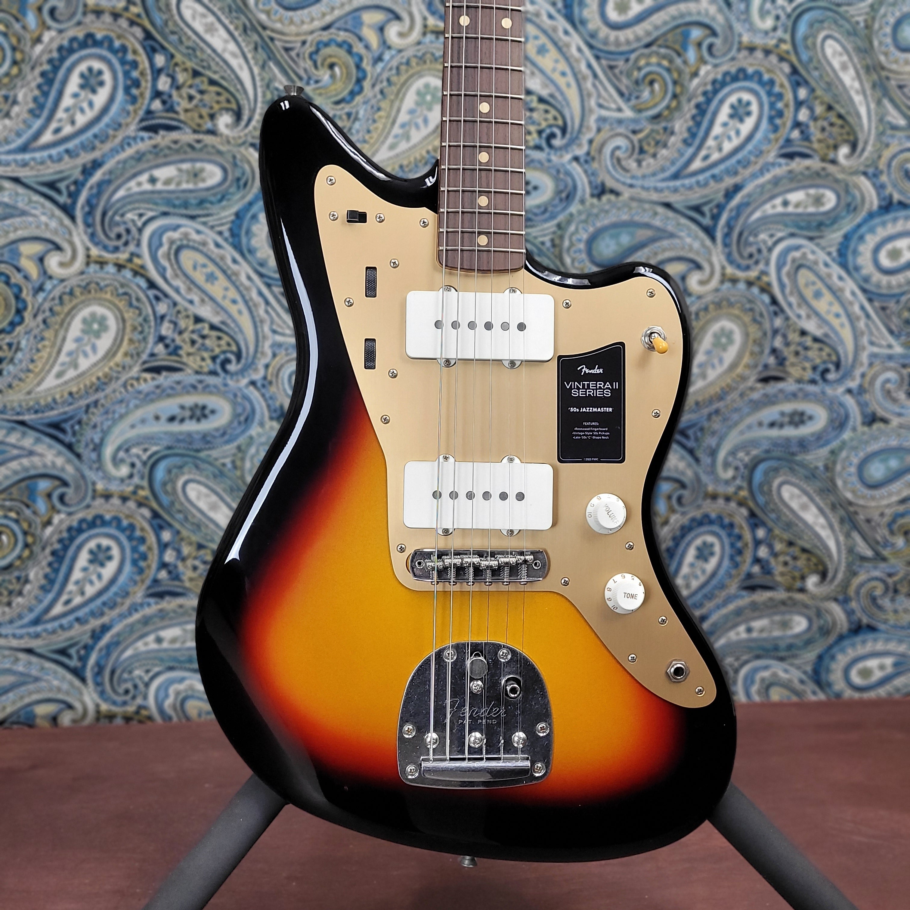 Fender Vintera II Road Worn '50s Jazzmaster 3-Color Sunburst