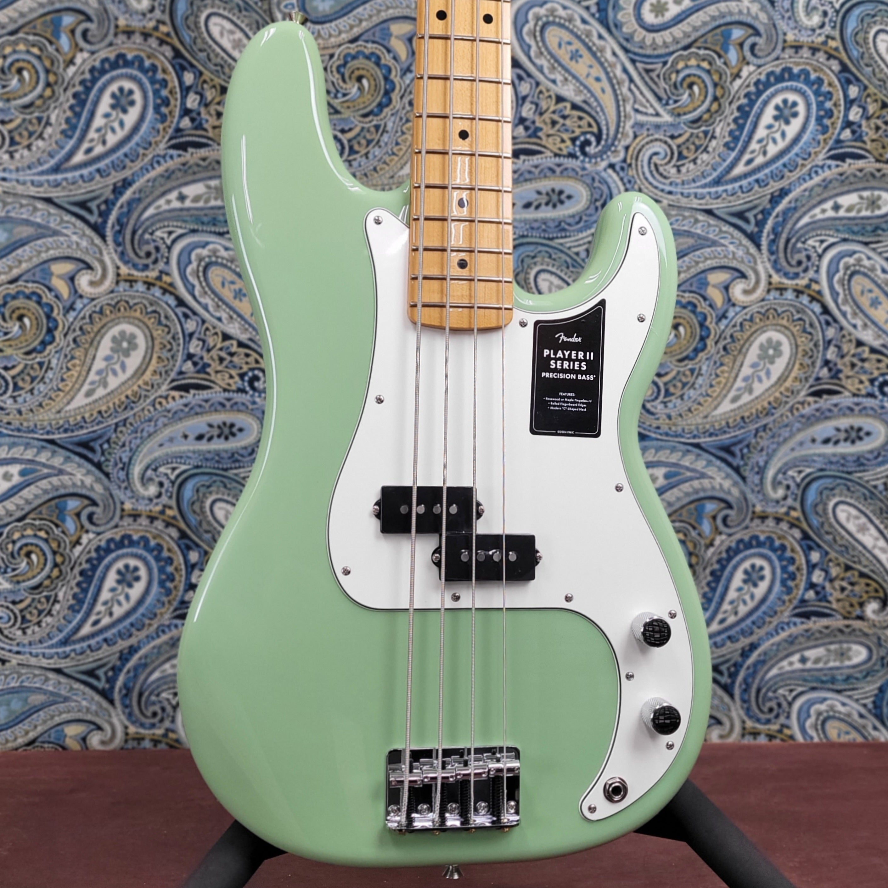 Fender Player Series II Precison Bass Birch Green