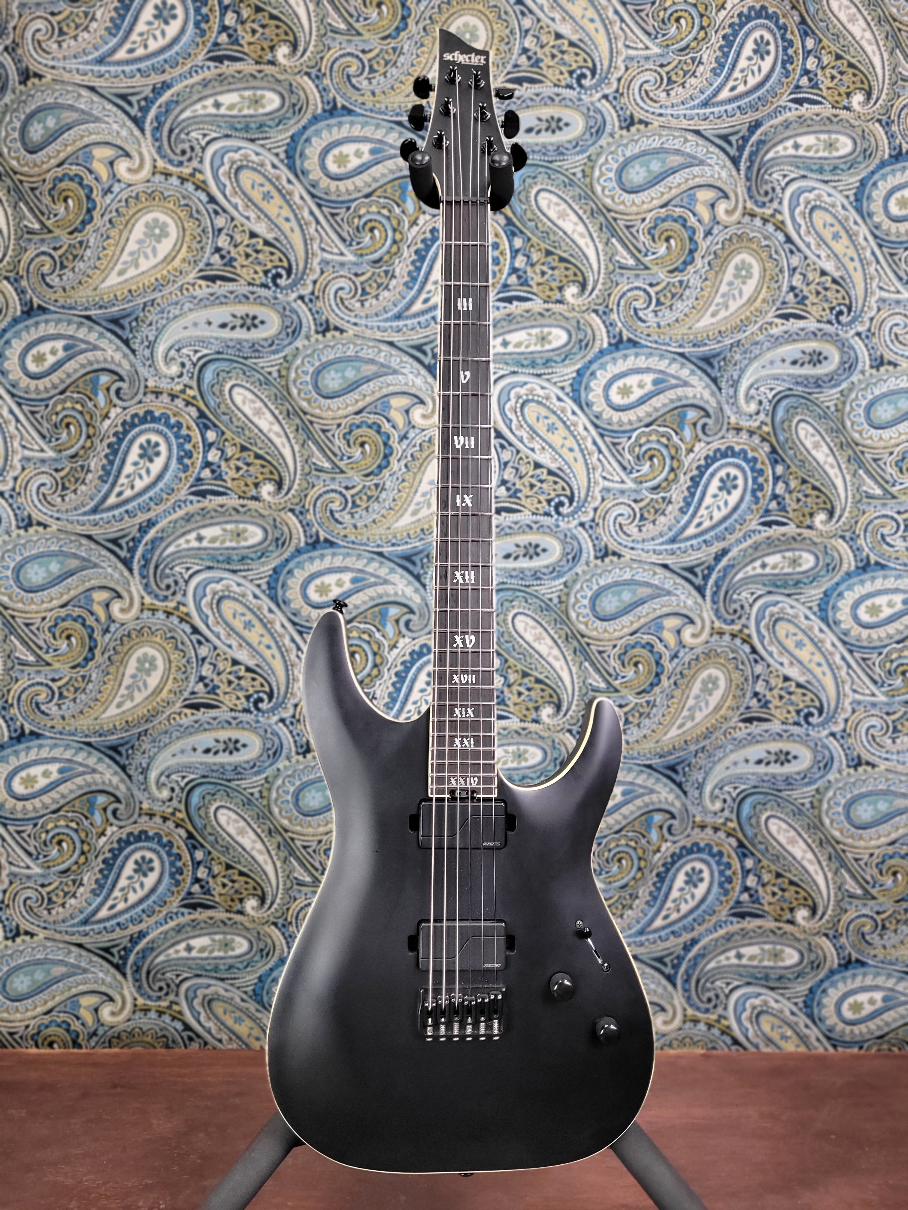 Used Schecter C-1 SLS Elite Evil Twin w/ Case