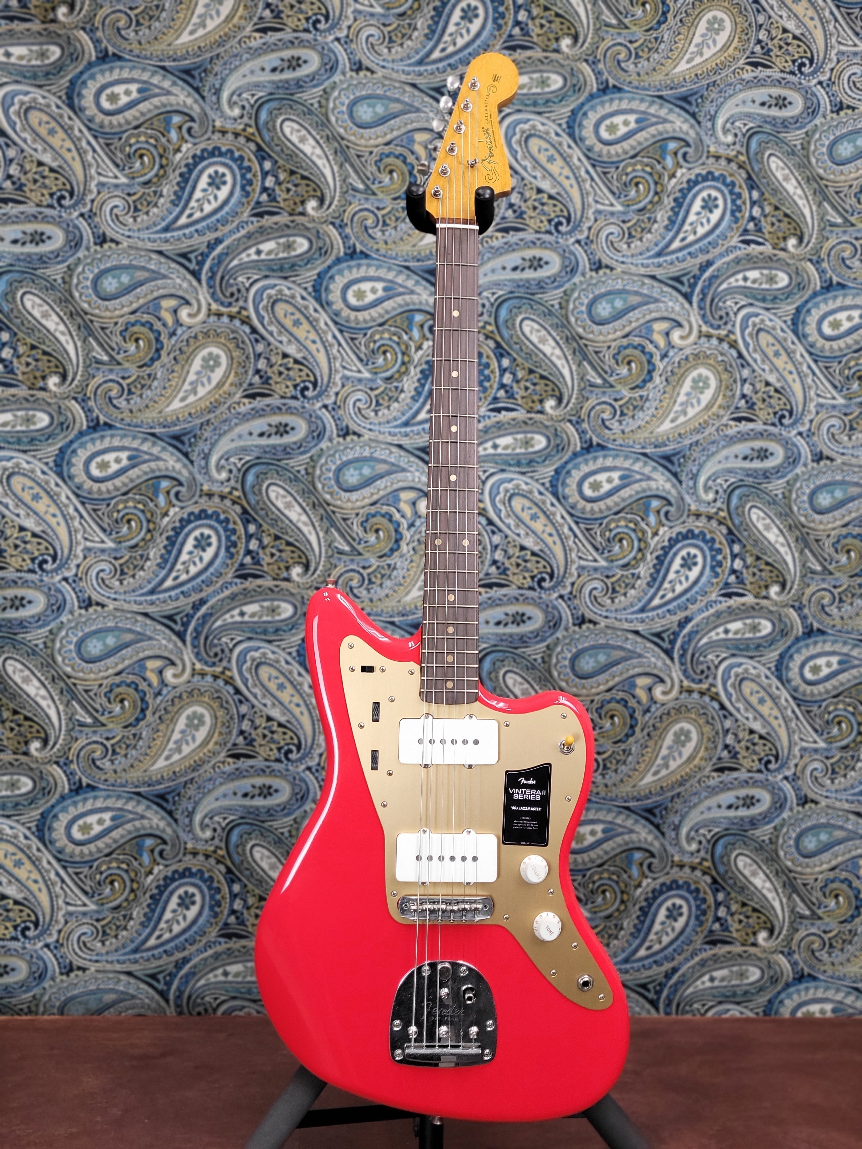Fender Vintera II Road Worn '50s Jazzmaster Fiesta Red