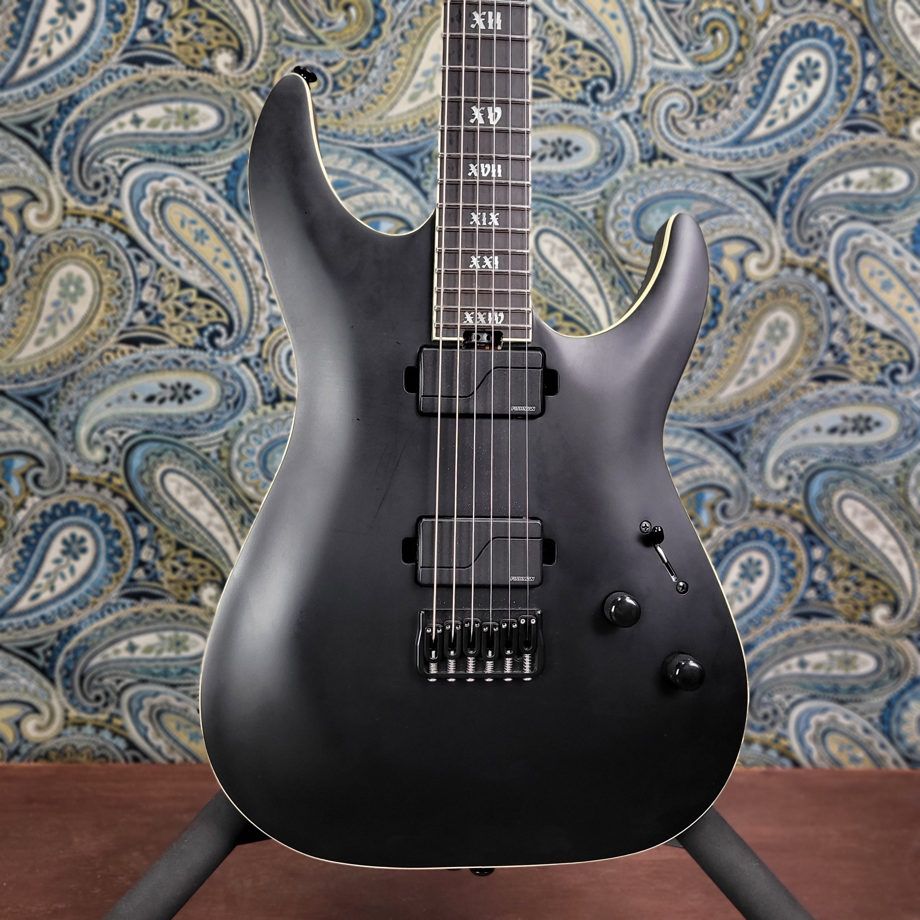 Used Schecter C-1 SLS Elite Evil Twin w/ Case