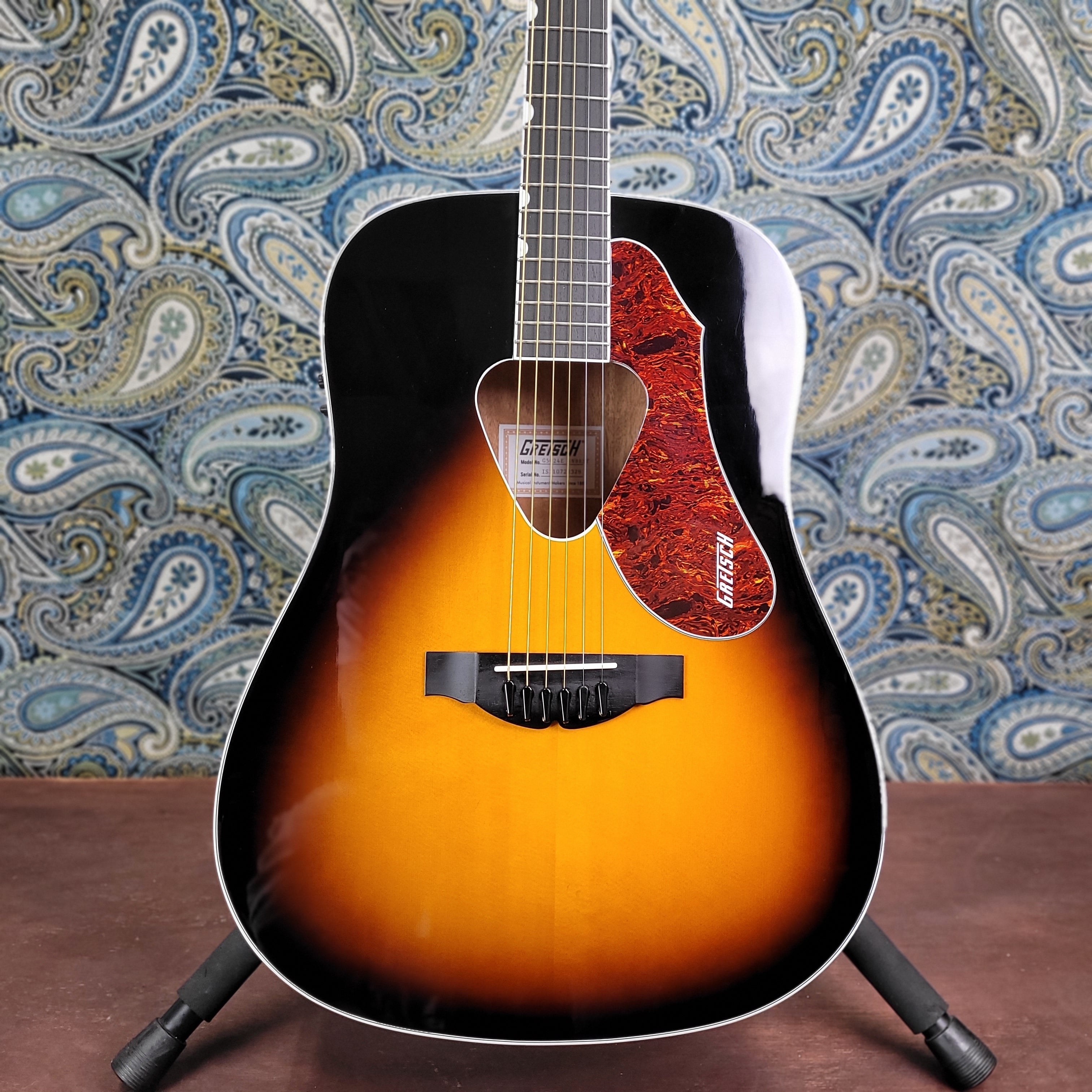 Used Gretsch G5024E Rancher Sunburst w/Case