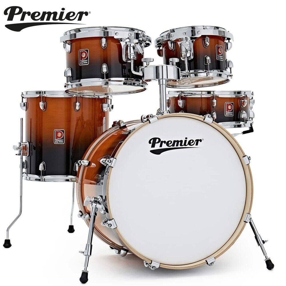Premier Artist Series 20" 5PC Birch Drum Shell Pack Sunburst PAB20-5SPSUB