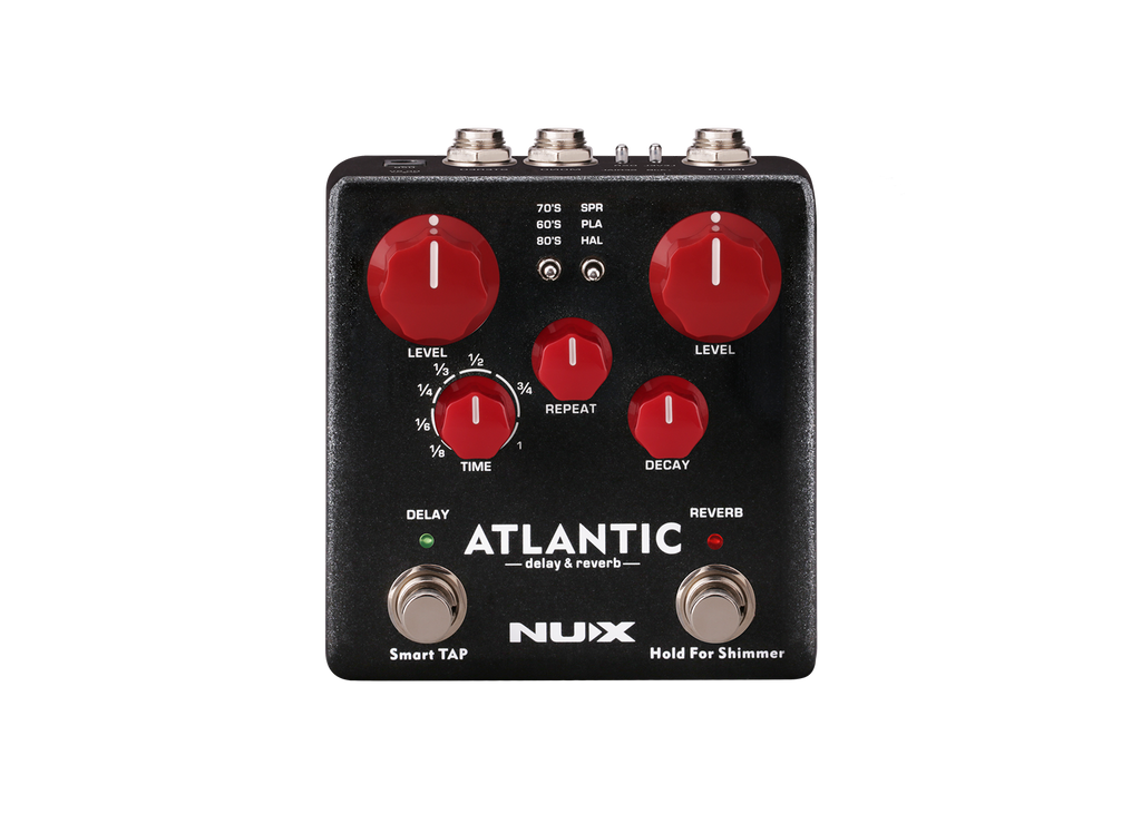 NUX Atlantic Delay & Reverb Pedal NDR-5 – A Sound Education Inc
