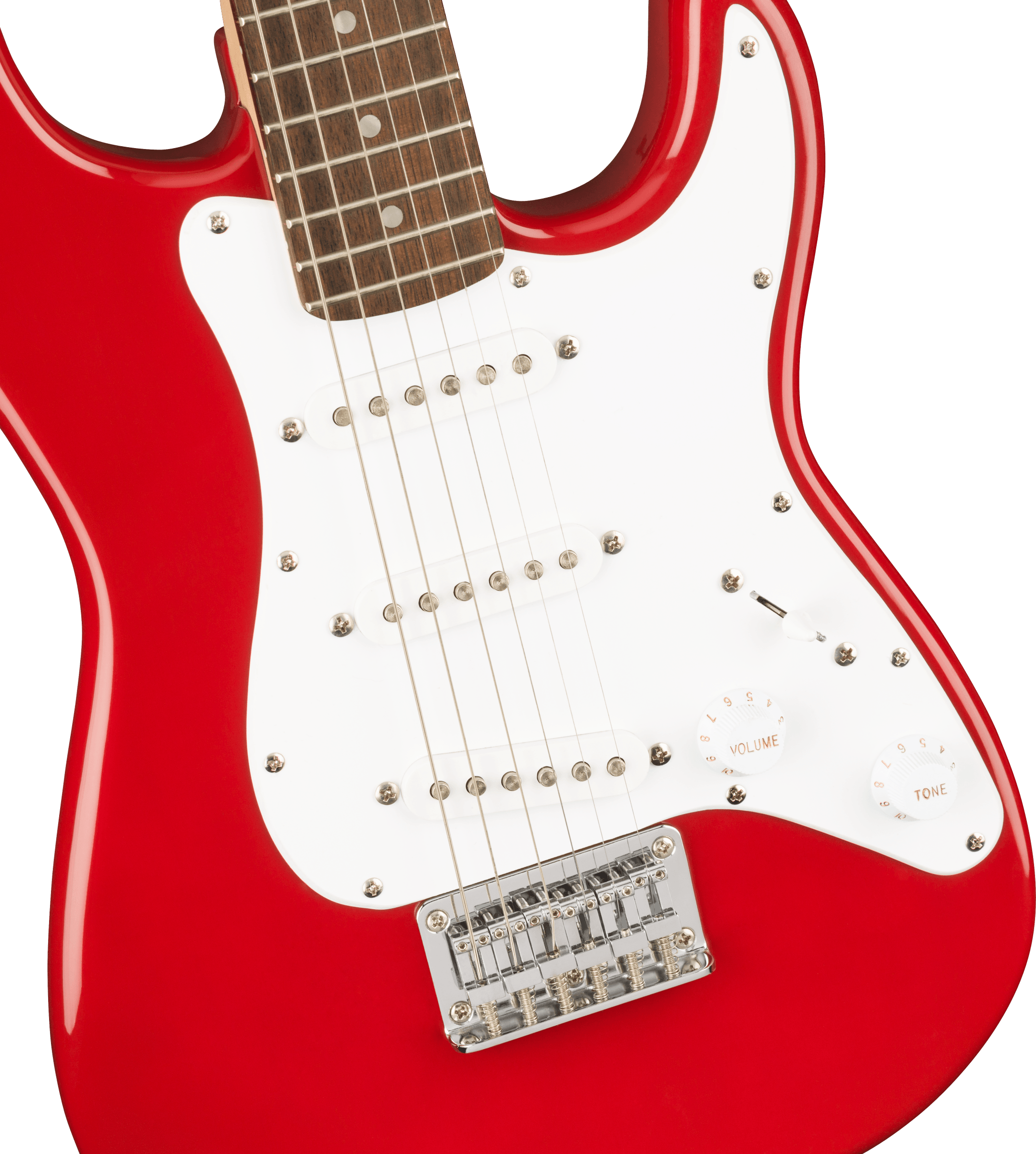 Squier Mini Stratocaster in Dakota Red