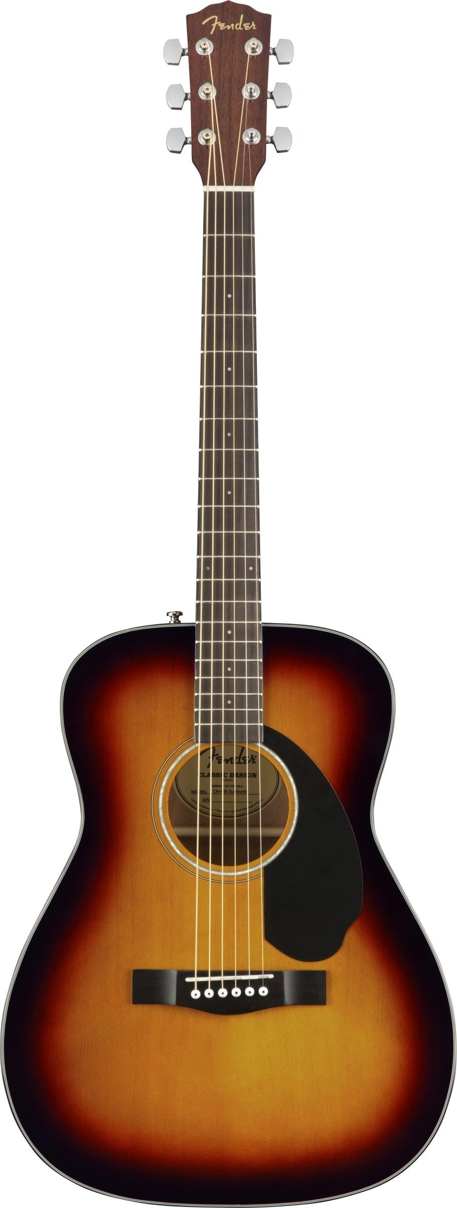Fender CC-60S Concert Acoustic Guitar Sunburst