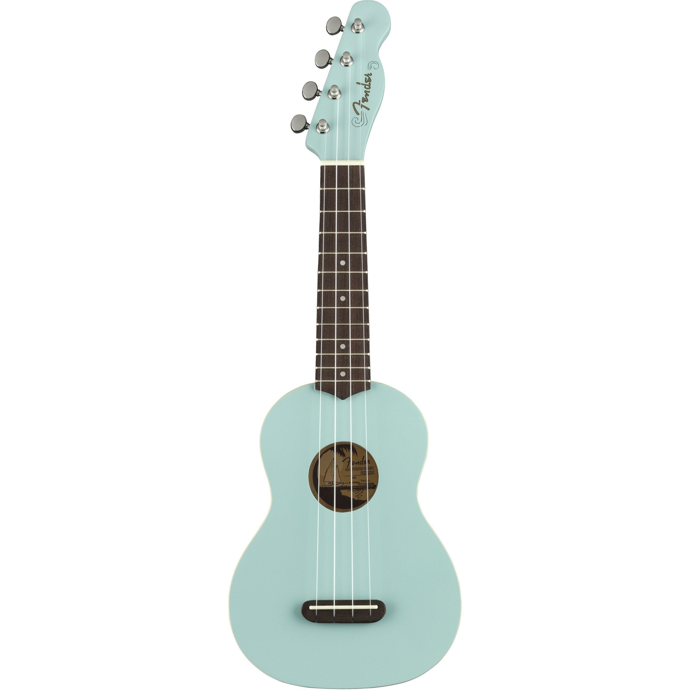 Fender Venice Soprano Ukulele in Daphne Blue