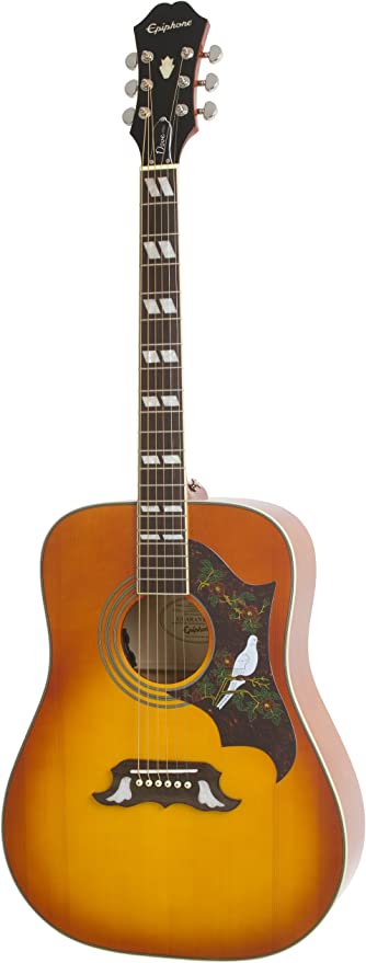 Epiphone Dove Studio Violinburst Acoustic-Electric Guitar
