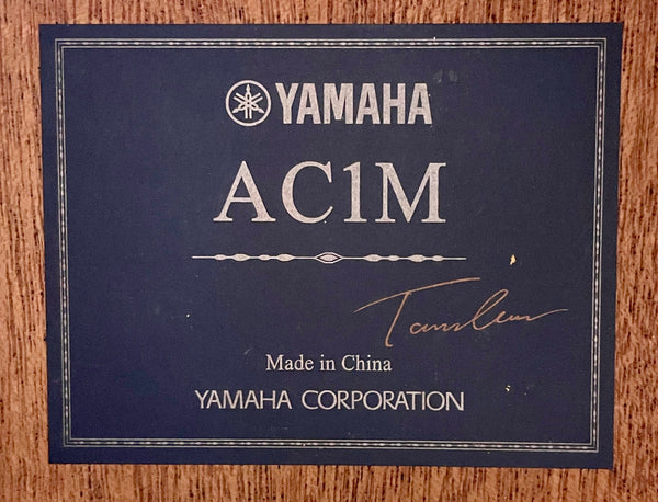 Yamaha AC1M Concert Cutaway Tobacco Brown Sunburst