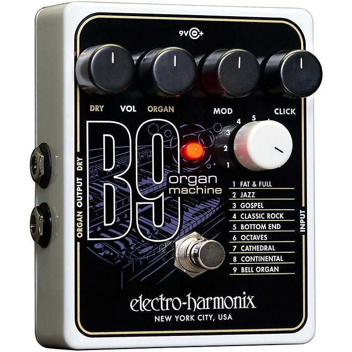 Electro-Harmonix B9 Organ Machine Guitar Effects Pedal