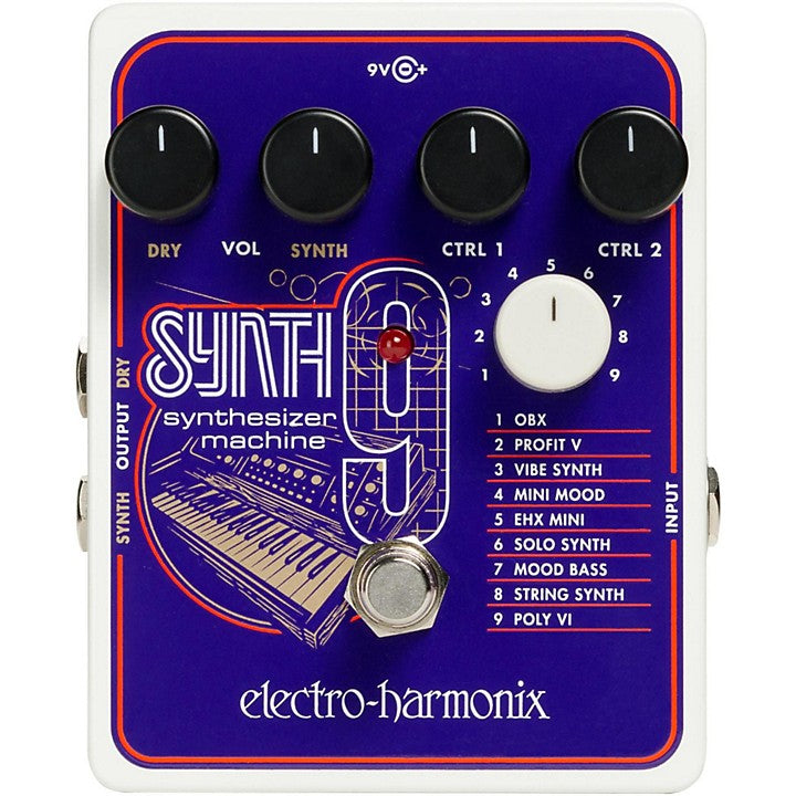 Electro-Harmonix SYNTH9 Synthesizer Machine Pedal