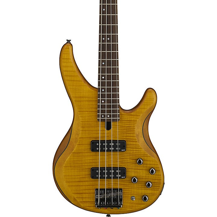 Yamaha TRBX604 Electric Bass Matte Amber