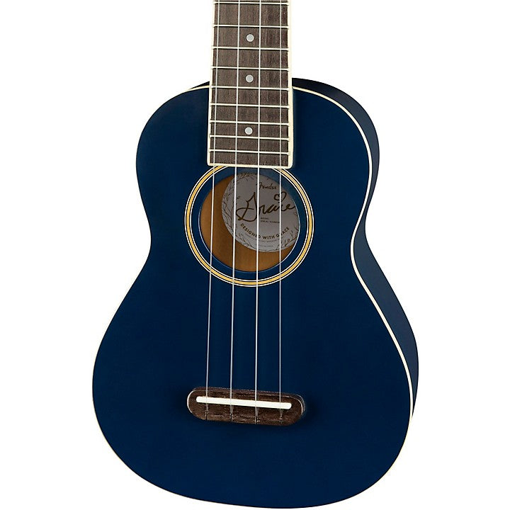 Fender Grace VanderWaal Moonlight Soprano Ukulele Navy Blue