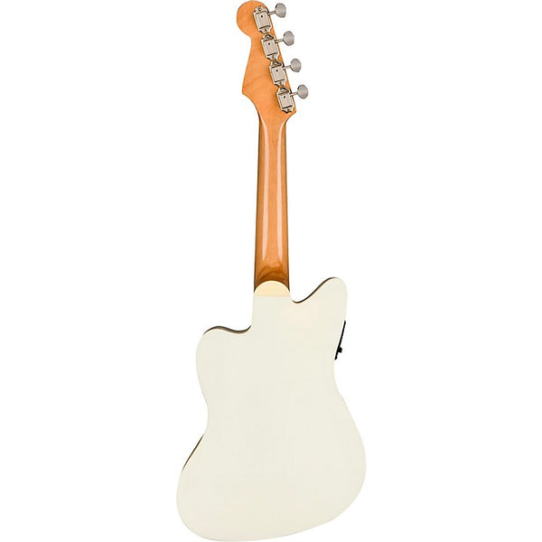Fender Fullerton Jazzmaster Ukulele Olympic White