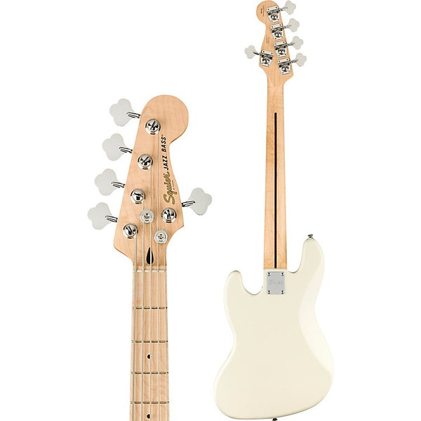 Squier Affinity Series Jazz Bass V 5 string Olympic White