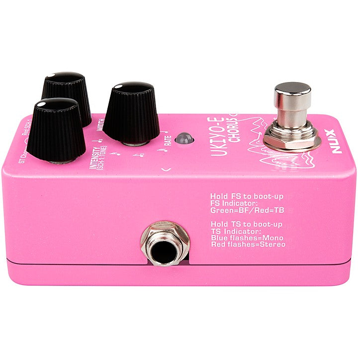 NUX NCH-4 UKIYO-E Mini Pedal with Three Vintage Chorus Models