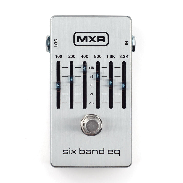 eq pedal for bass MXR M109S Six Band EQ Pedal