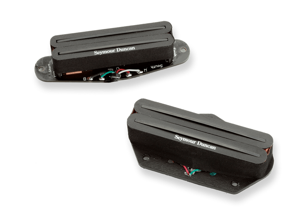 Seymour Duncan STHR-1 Hot Rails Tele 2-piece Humbucker Pickup Set - Black