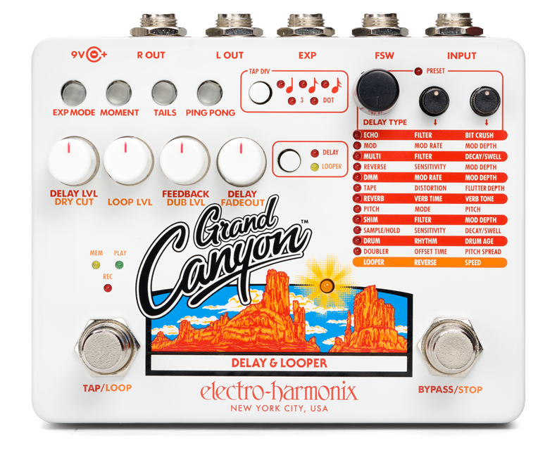 Electro-Harmonix Grand Canyon Delay & Looper