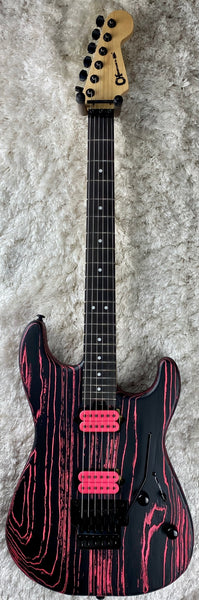 Charvel Pro-Mod San Dimas Style 1 HH FR E Ash Neon Pink Electric Guitar