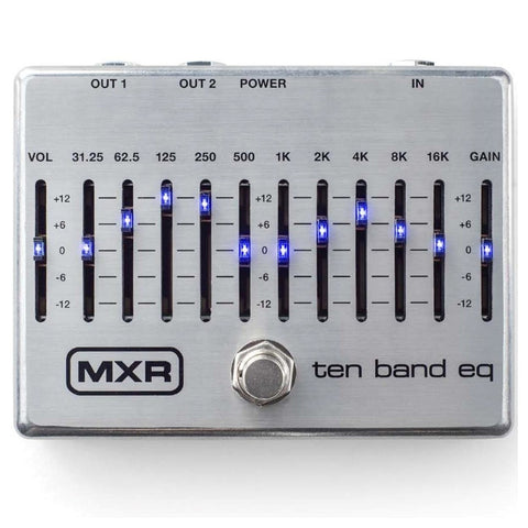 MXR M108S Ten Band Graphic EQ Pedal